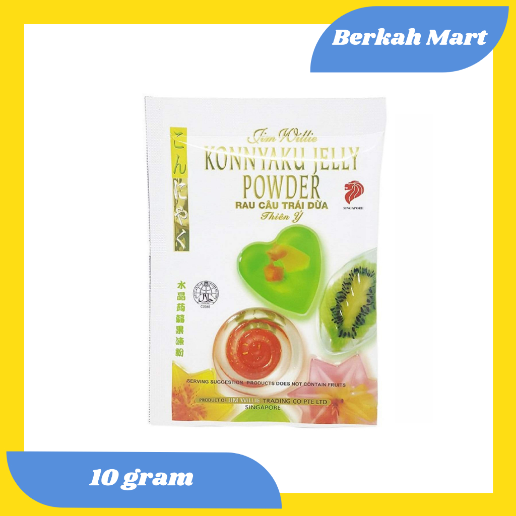 

KONNYAKU JELLY POWDER WARNA TRANSPARAN