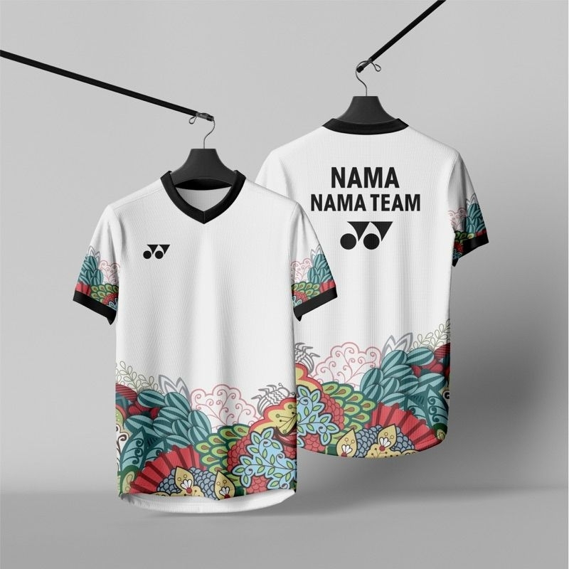 Jersey Badminton Custom Full Printing