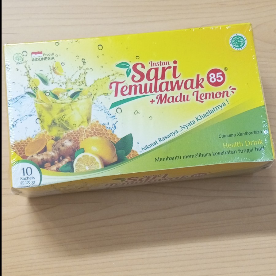 

Sari Temulawak Lemon 10's Minuman untuk Kesehatan Liver