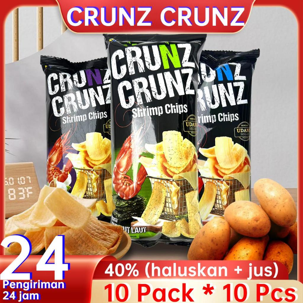 

Kikoya CRUNZ CRUNZ original/Rumput Laut/ bawang putih Rasa Food