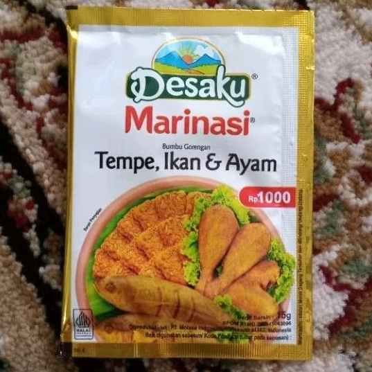 

Marinasi DESAKU Bumbu Gorengan Tempe , Ikan & Ayam 15 gr