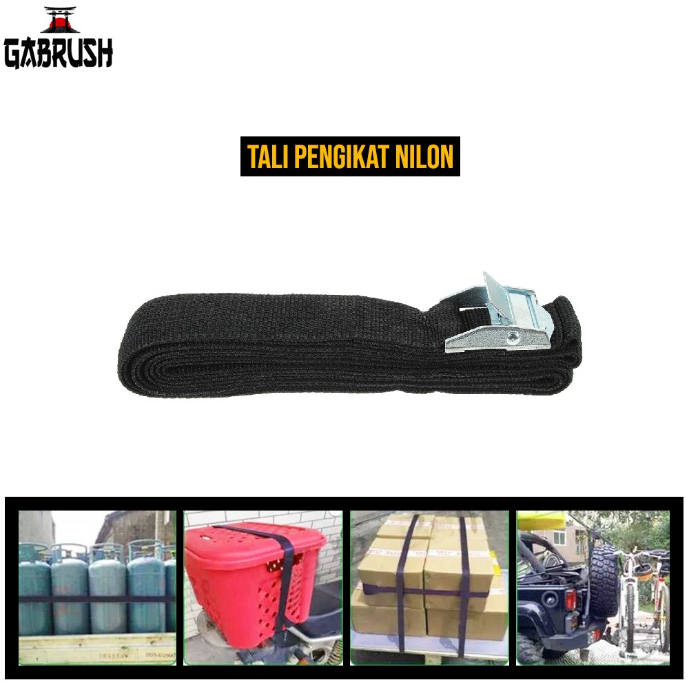 Tali Pengikat Barang Sabuk Cargo Strap Nilon