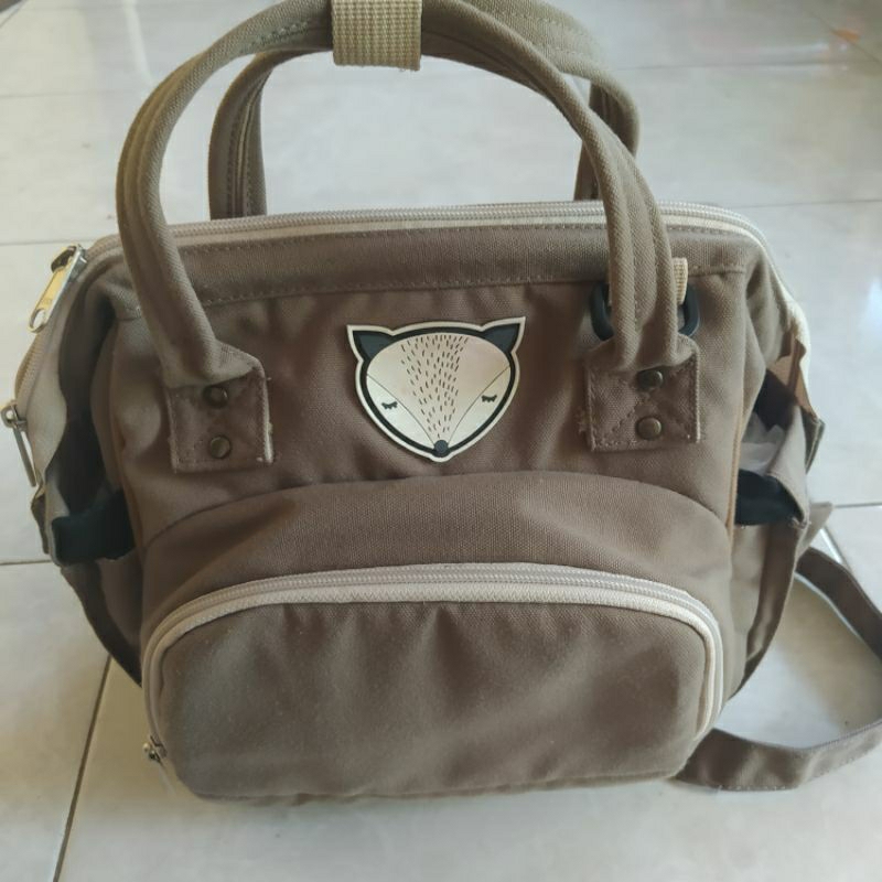 Preloved diapers bag little munya/Tas bayi/Tas multifungsi/Tas keperluan bayi