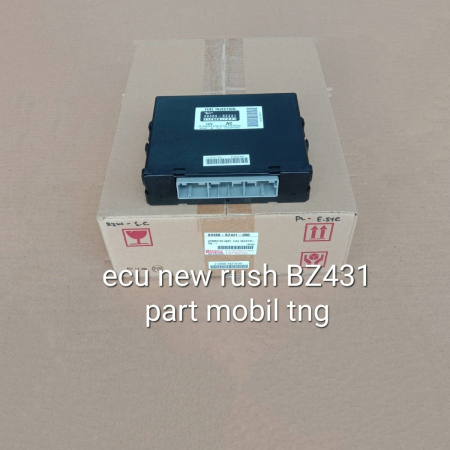 ECU ecm komputer computer Toyota rush 89560-BZ431=BZ311 baru asli original