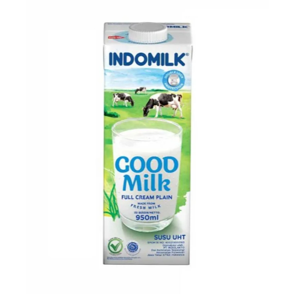 

SUSU UHT INDOMILK 950ML / UHT FULL CREAM