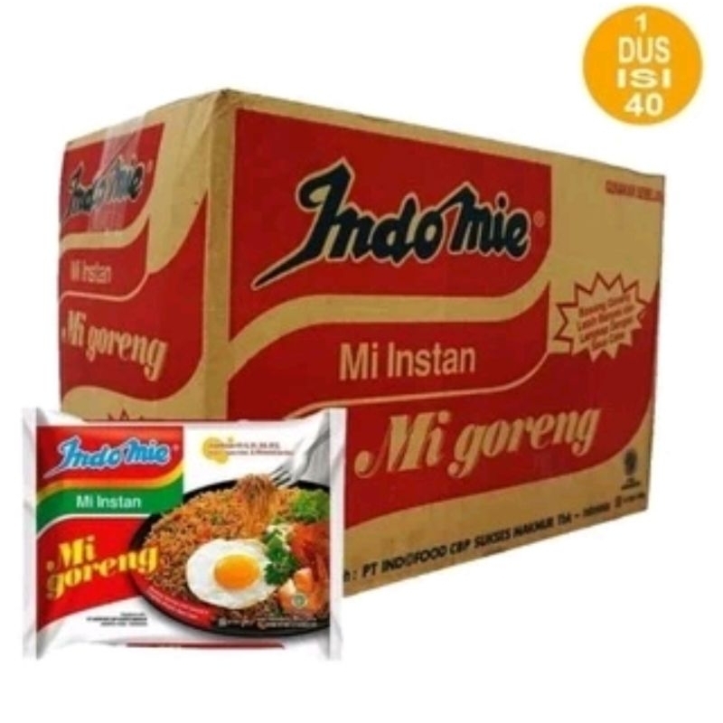 

INDOMIE GORENG 85gr 1 Dus isi 40pc