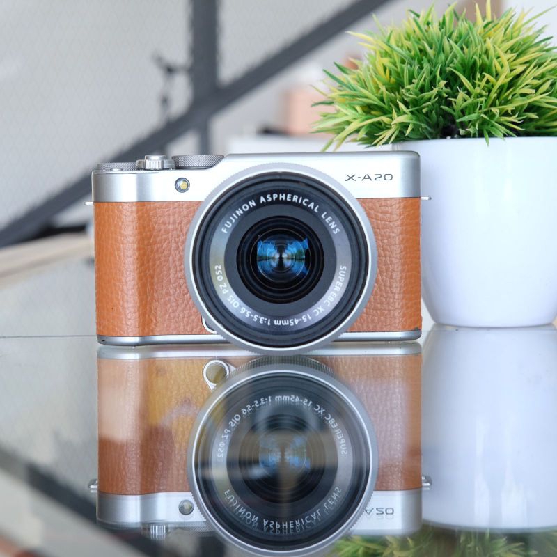 Fujifilm xa20 body only kit Second aman normal siap Pakai Gransi