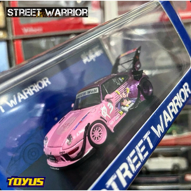 Street warrior Street Weapon - RWB 993 Dragon Ball Livery Majin Buu