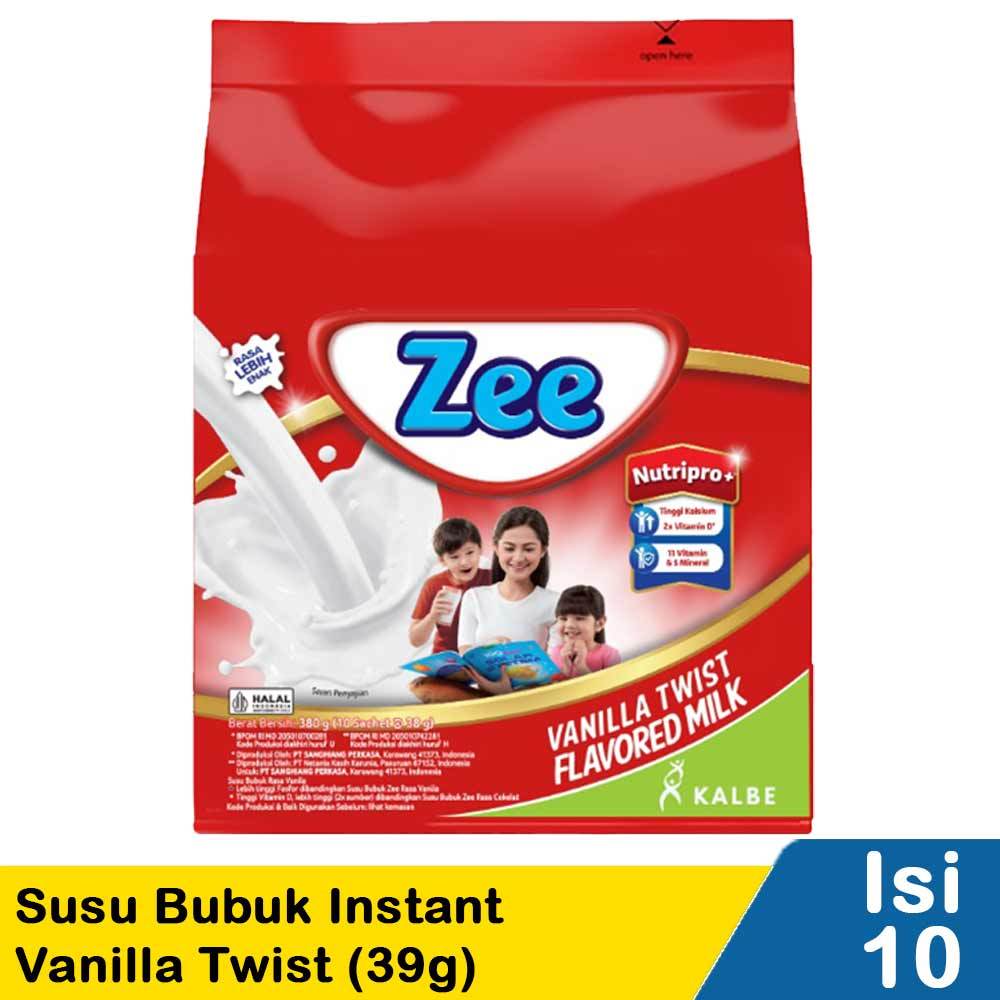 

zee susu bubuk vanilla twist 10x39gr