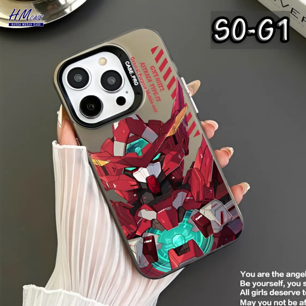 Case IMD So Cool Softcase Robot Gundam for Samsung A52 Samsung A52S Samsung A53 5G Samsung A54 Samsu