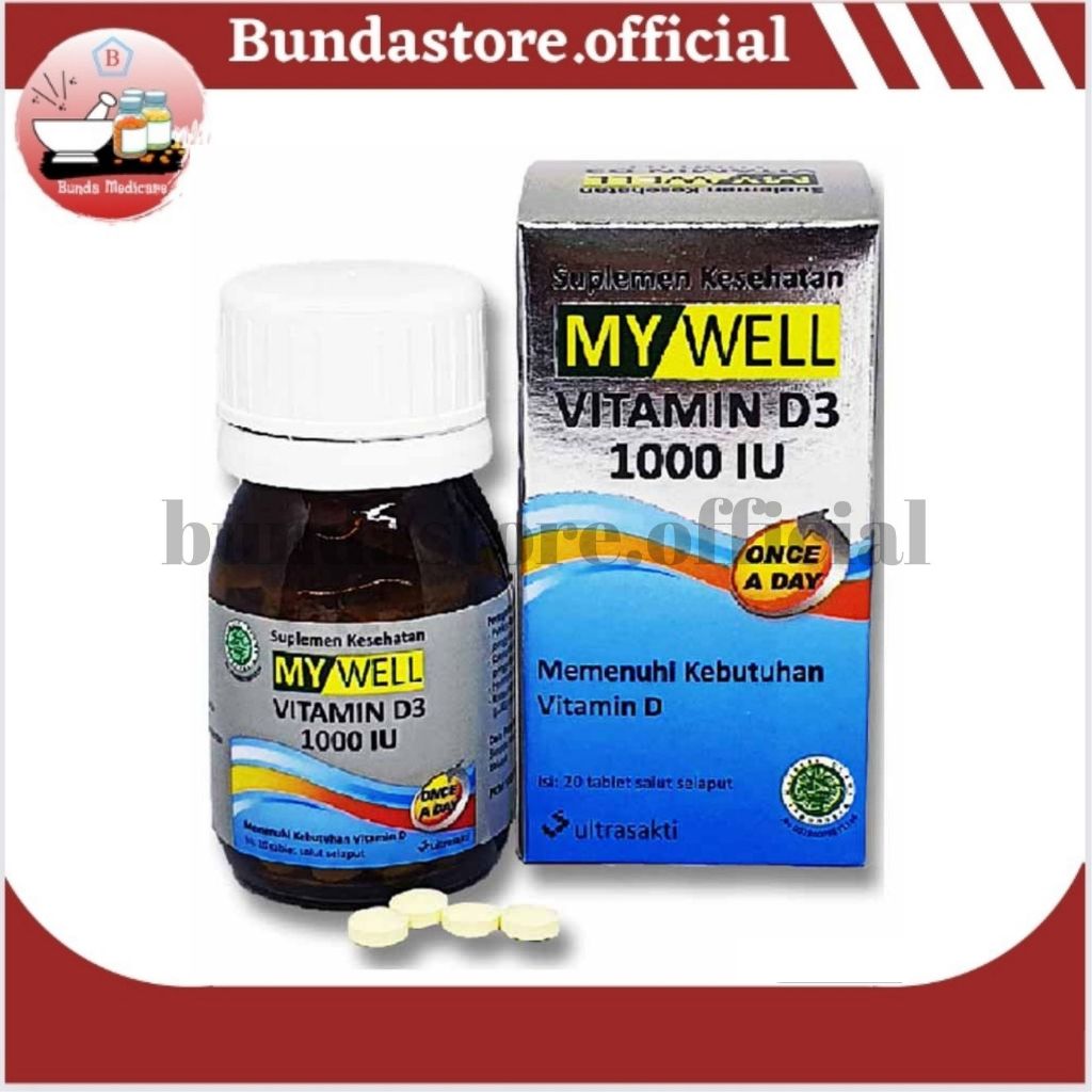 My Well Vitamin D 1000IU - Vitamin D 1000 IU