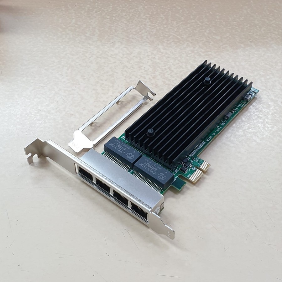 LAN Card PCIE PCI Express Quad Gigabit RJ45 LAN Server NIC Intel