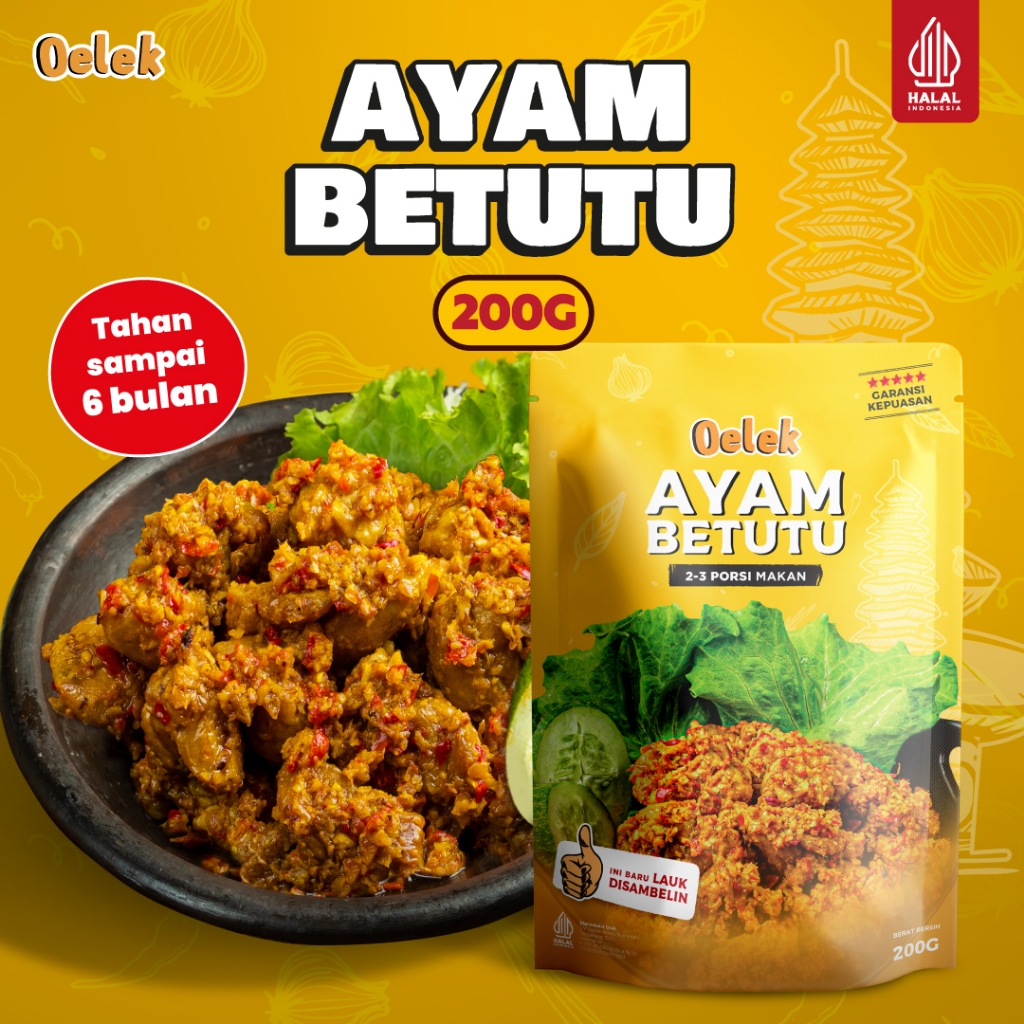 

Oelek Ayam Betutu Lauk Ayam Betutu / Lauk Siap Saji