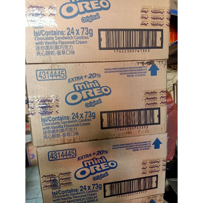 

Mini Oreo Original 24 x 73gr per dus