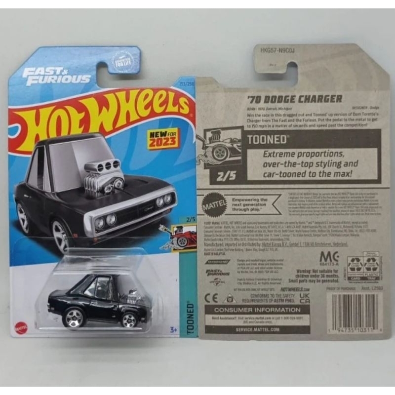 HotWheels 70 DODGE CHARGER