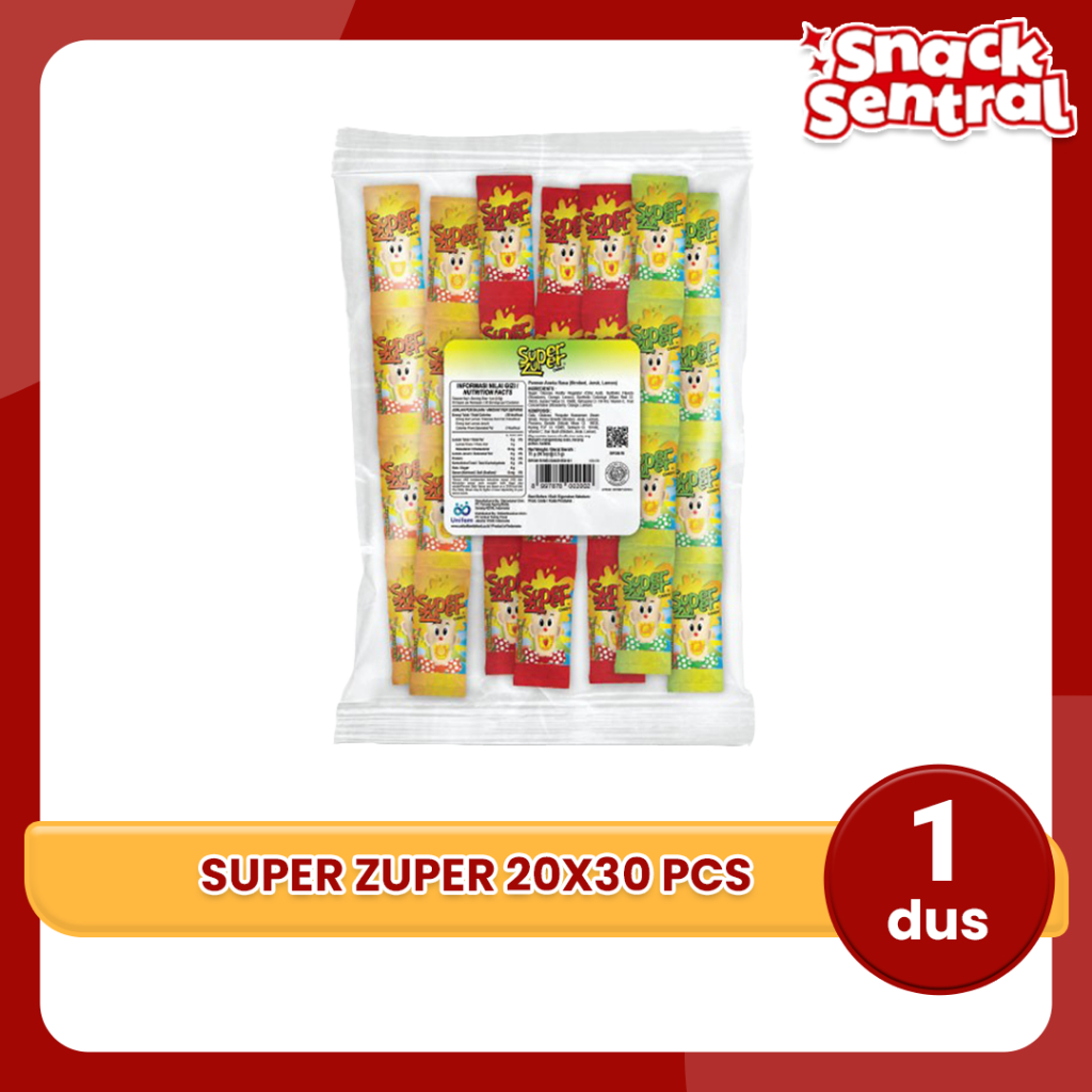 

Super Zuper 20x30pcs - 1 Dus