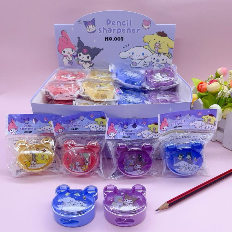 

Serutan Rautan Pensil Anak Kuromi Melody Sanrio Pencil Sharper
