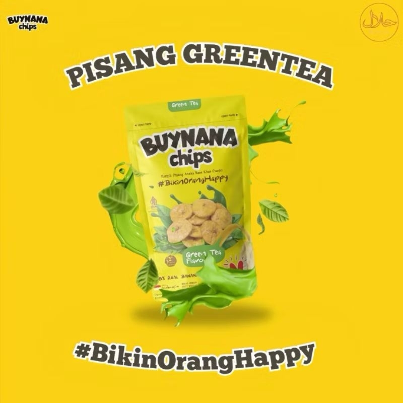 

BUYNANA Keripik Pisang Greentea