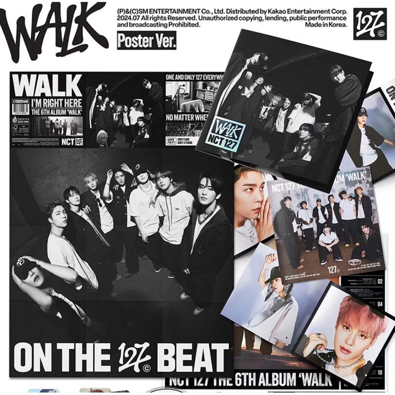 NCT 127 The 6th Album 'Walk' x KPOPMERCH Fansign Event (Poster Ver.)