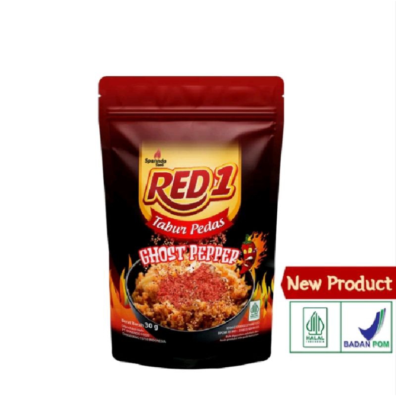 

PROMO!!! RED1 Tabur Pedas Ghost Pepper 30 gram