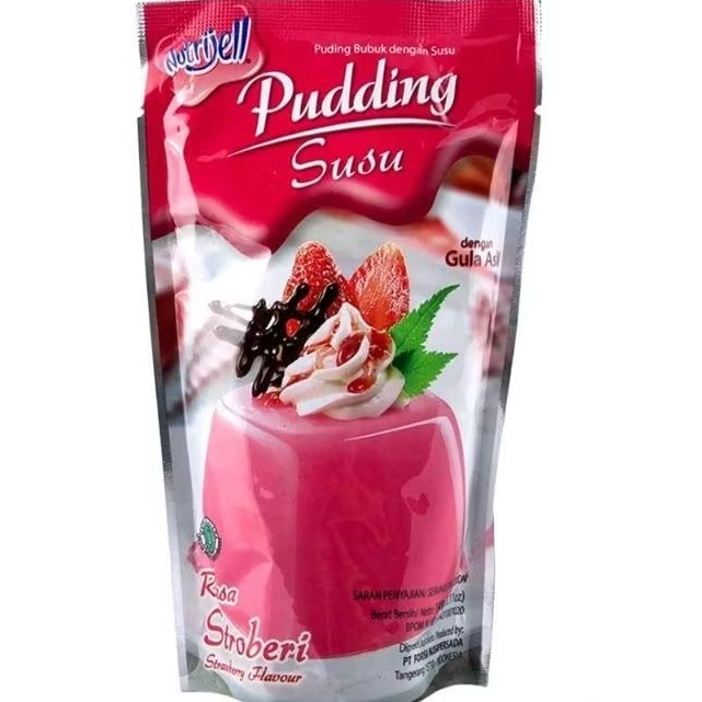 

Nutrijell Pudding Susu Rasa Starwberry 145g