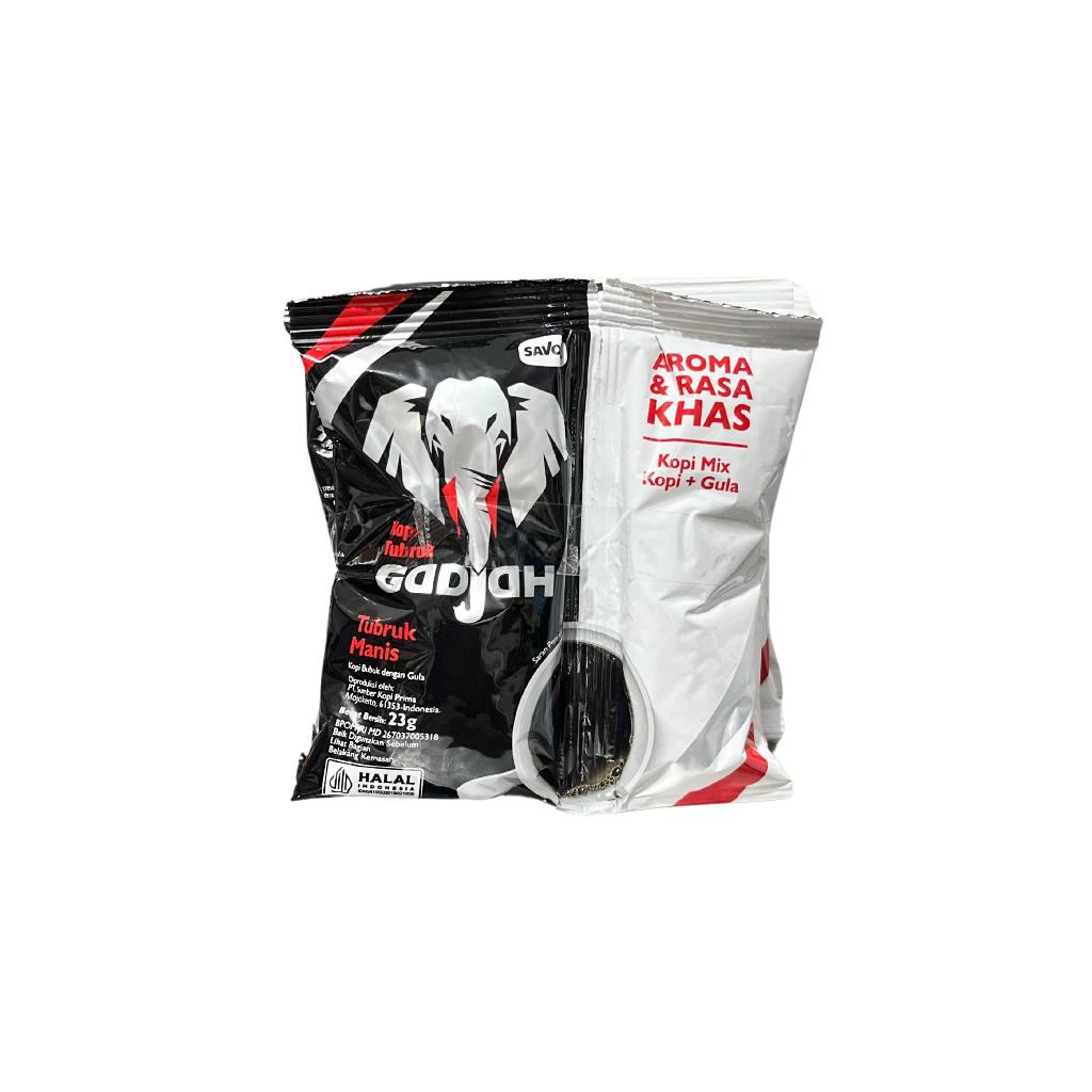 

[RF_Camilan] Kopi Gadjah Tubruk Manis Koi Mix Gula Isi 10 Pcs