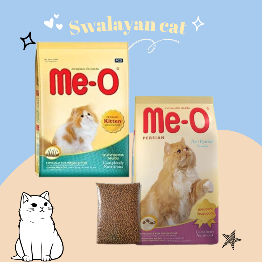 MEO PERSIAN DAN KITTEN PERSIAN DRY FOOD REPACK 1KG N 400G
