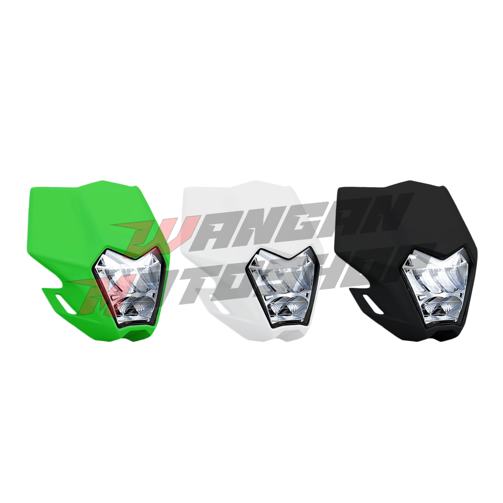 batok kepala set headlamp reflektor lampu depan assy LED kawasaki klx 230 se klx230 KLX 150 SM SE 20