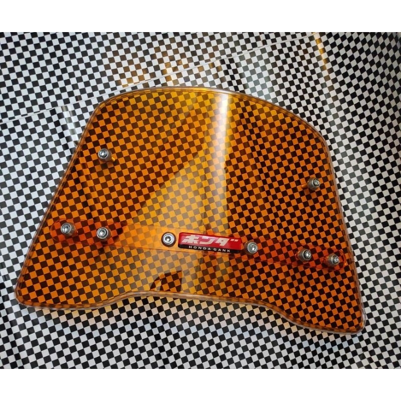 windshield honda spacy honda spacycub windshield custom windshield motor matic