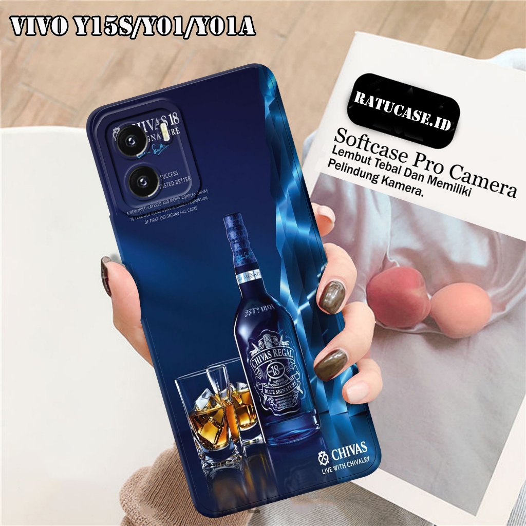Case Hp VIVO Y15S/Y01/Y01A Terbaru - Softcase Protect Camera - Silicon Tpu Softcase VIVO Y15S/Y01/Y0