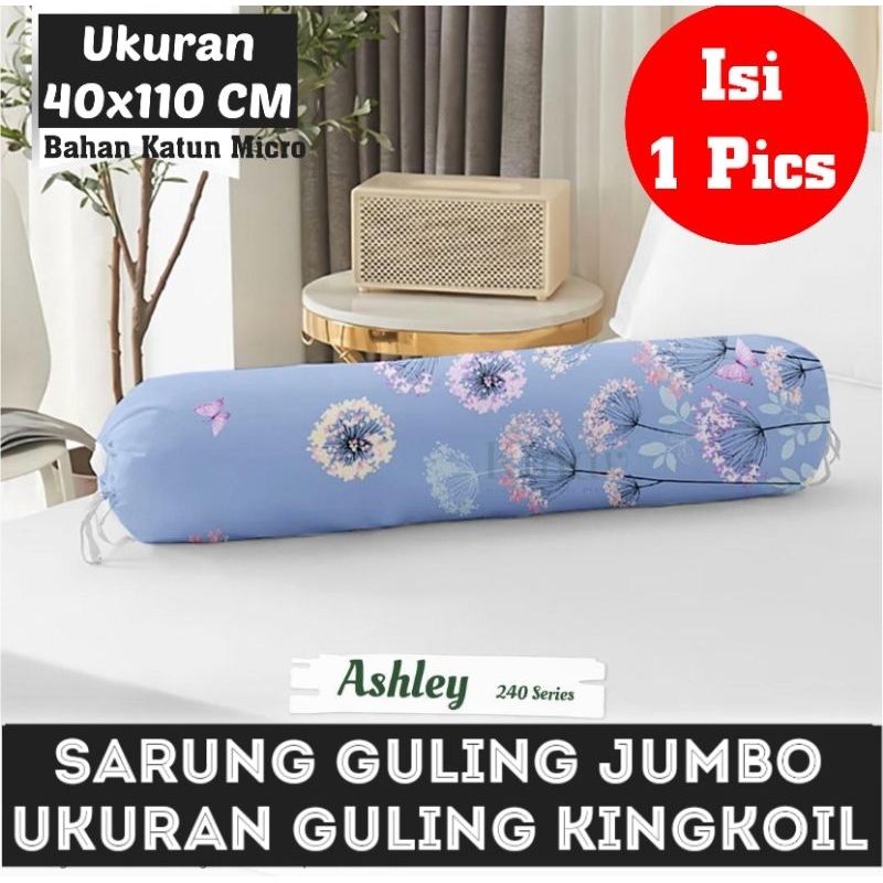 New Product Sarung Guling Jumbo Motif Ukuran 40X110 Cm Ukuran Untuk Guling Kingkoil Bahan Bagus
