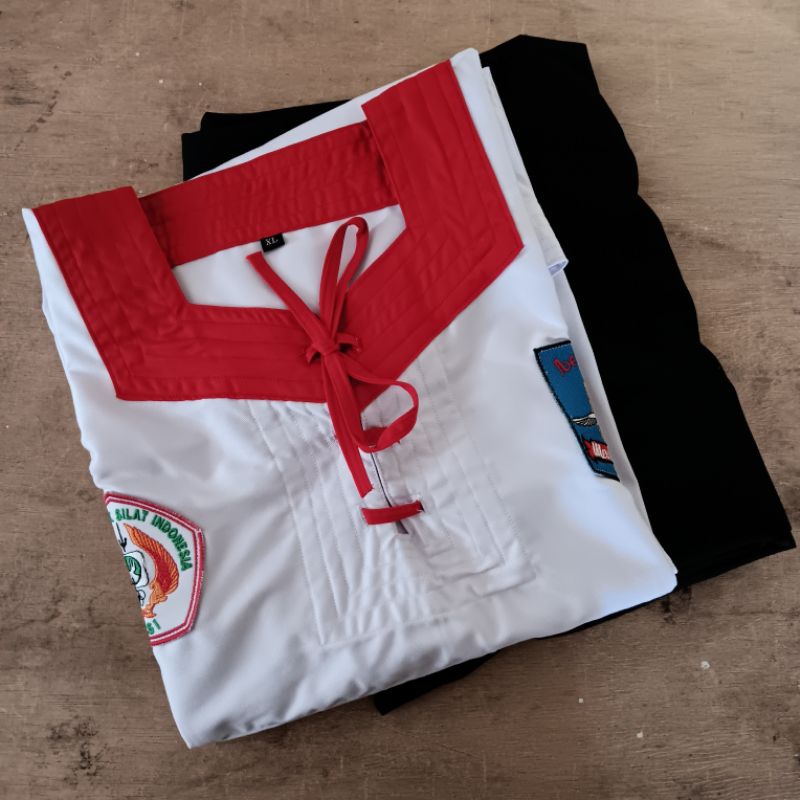 Seragam Silat Merpati Putih (Baju dan Celana) TANPA SABUK MERAH
