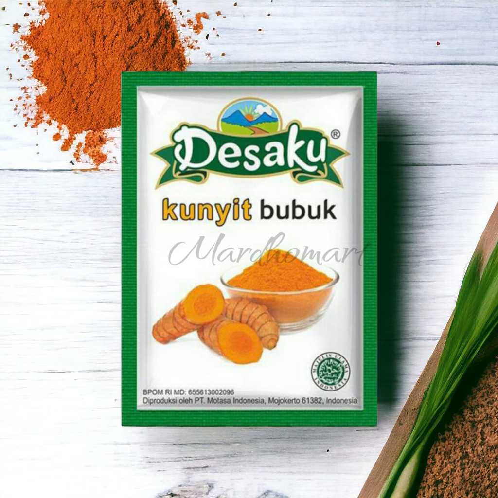 

BUMBU BUBUK DESAKU KUNYIT/DESAKU KUNYIT BUBUK/DESAKU KUNYIT 7,5GR