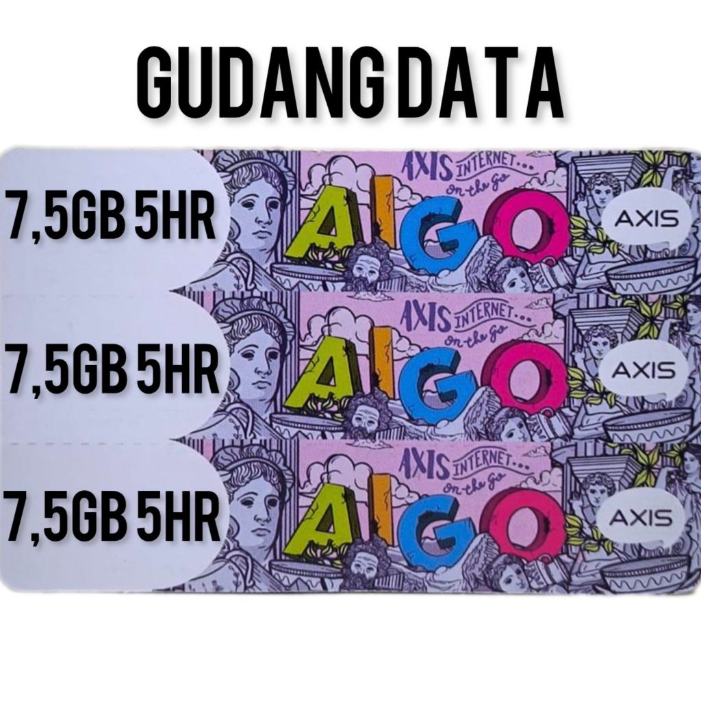 Voucher Axis Mini 7.5GB 5Hari