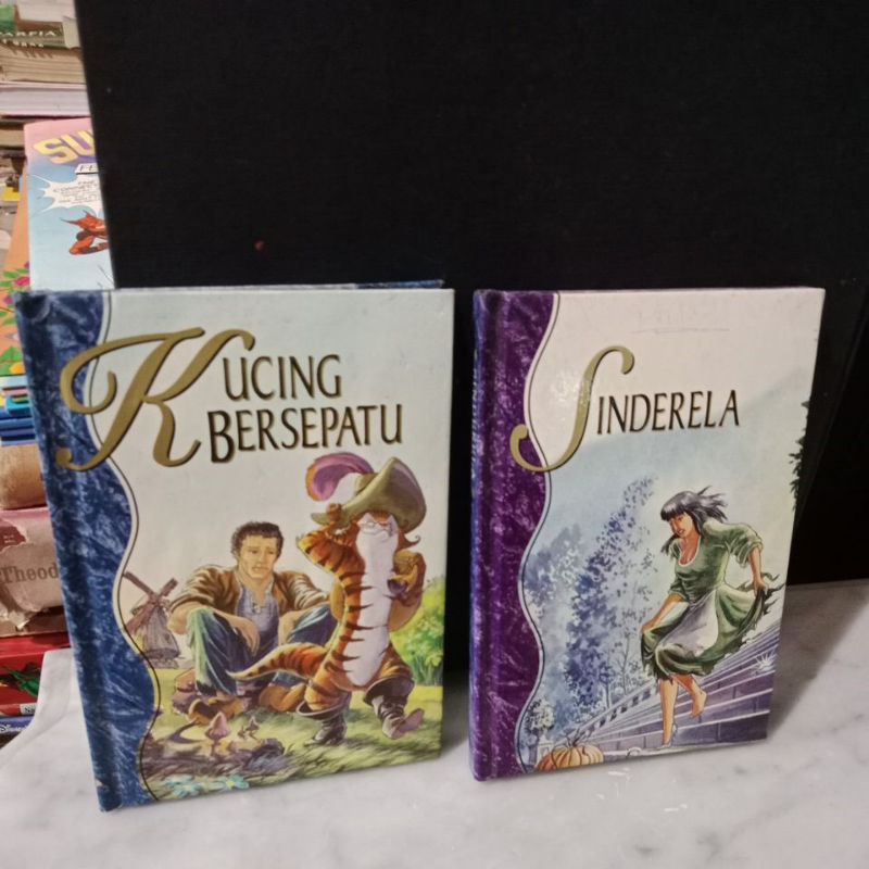 PUSTAKA KISAH - KISAH KLASIK - KUCING BERSEPATU, SINDERELA