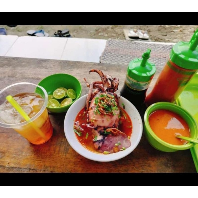 

baso ikan cumi pedas