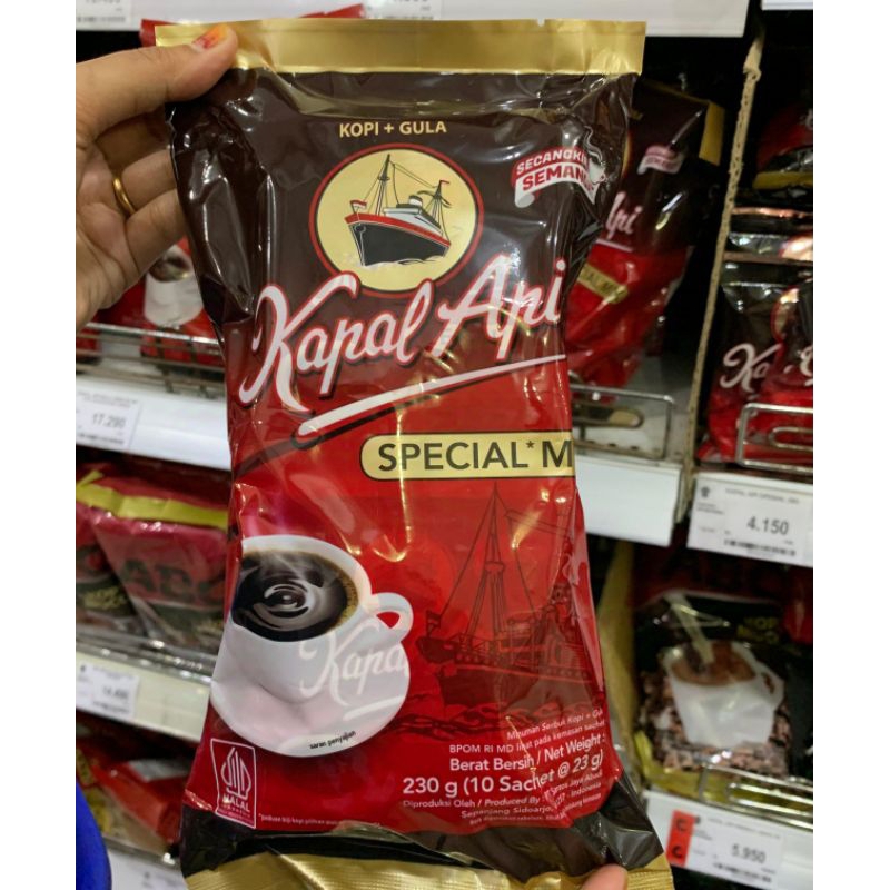 

KAPAL API SPECIAL MIX KOPI GULA 23GR x 10