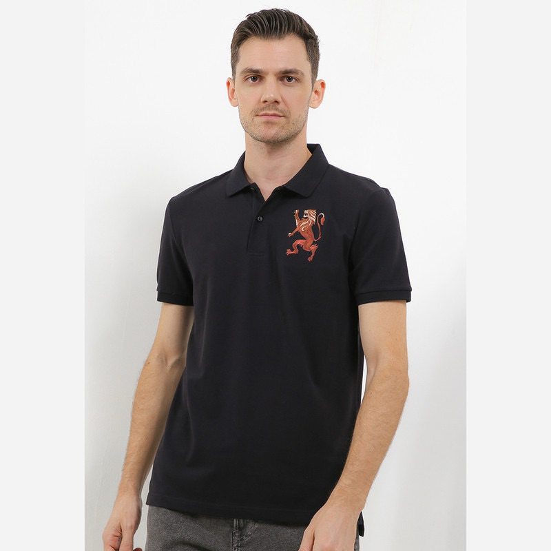 Polo Giordano Premium logo bordir 3D/giordano polo/premium logo 3D
