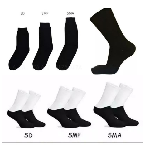 Kaos Kaki Sekolah SD SMP SMA/Kaos Kaki Tebal/Kaos Kaki Anak-Anak