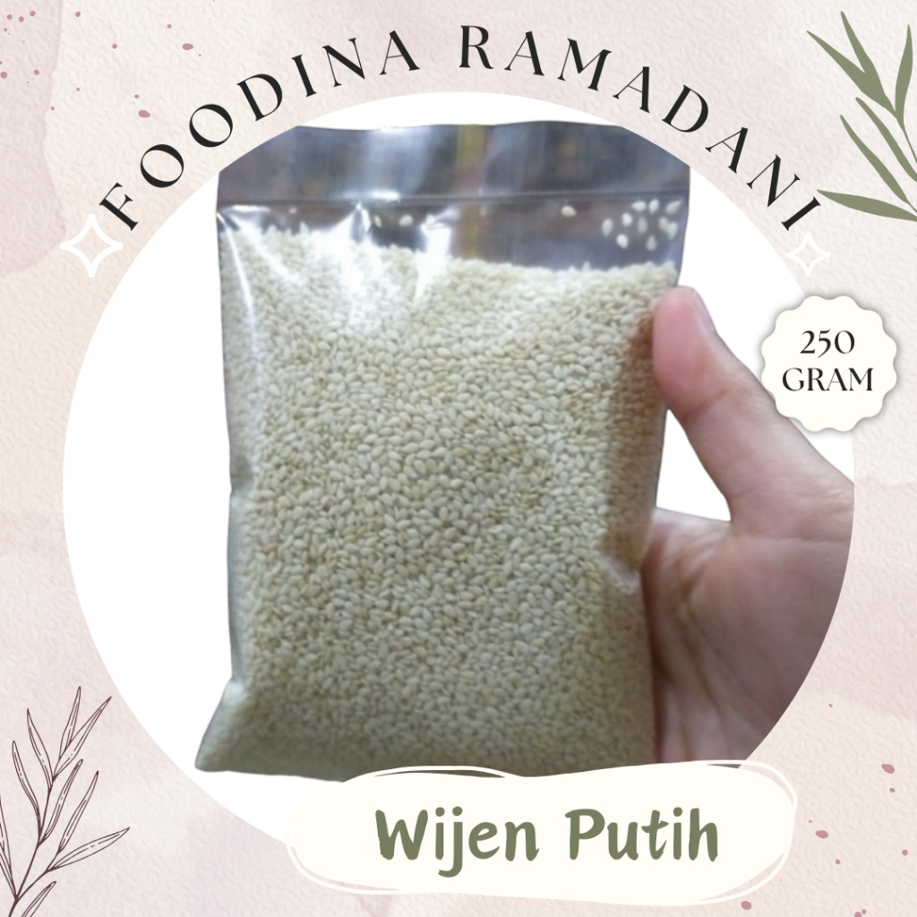 

WIJEN Putih - White Sesame [ 250gr ] Harga Per BKS