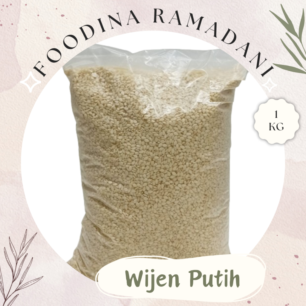 

WIJEN Putih - White Sesame [ 1.000gr ] Harga Per KG