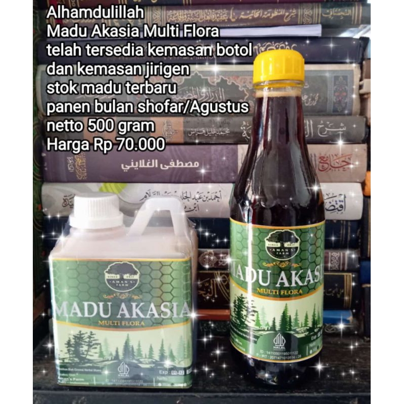 

Madu Akasia Carva Multi flora orginal 500 gram