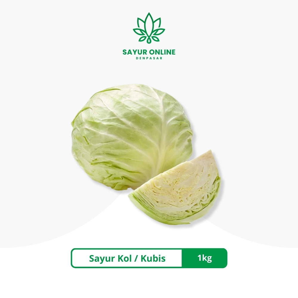 

Sayur Kol / Kubis 1kg - Sayur Online Denpasar