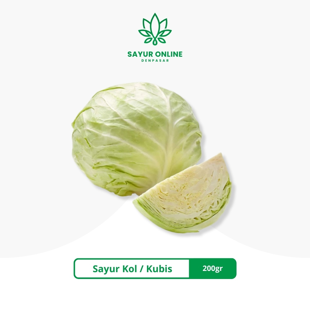 

Sayur Kol / Kubis 200gr - Sayur Online Denpasar