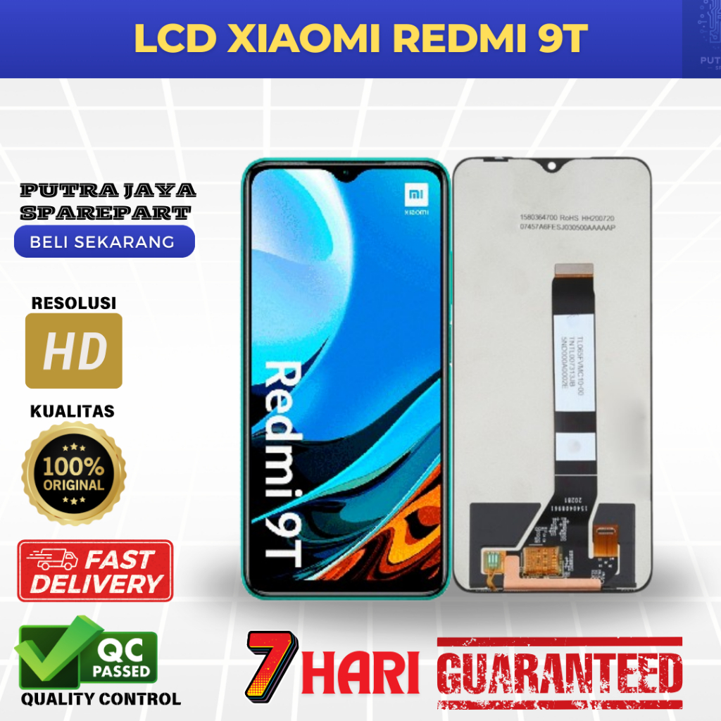 LCD XIAOMI REDMI 9T / LCD TOUCHSCREEN XIAOMI REDMI 9T