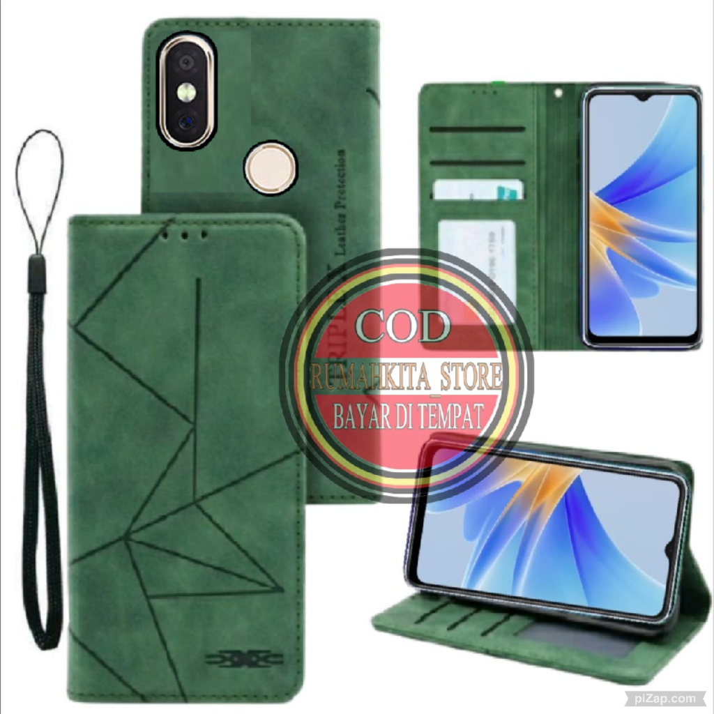 CASE HP XIAOMI REDMI  NOTE 5/REDMI NOTE 5 PRO MOTIF MAXNET CASE KULIT CASING DOMPET-FLIP -SARUNG