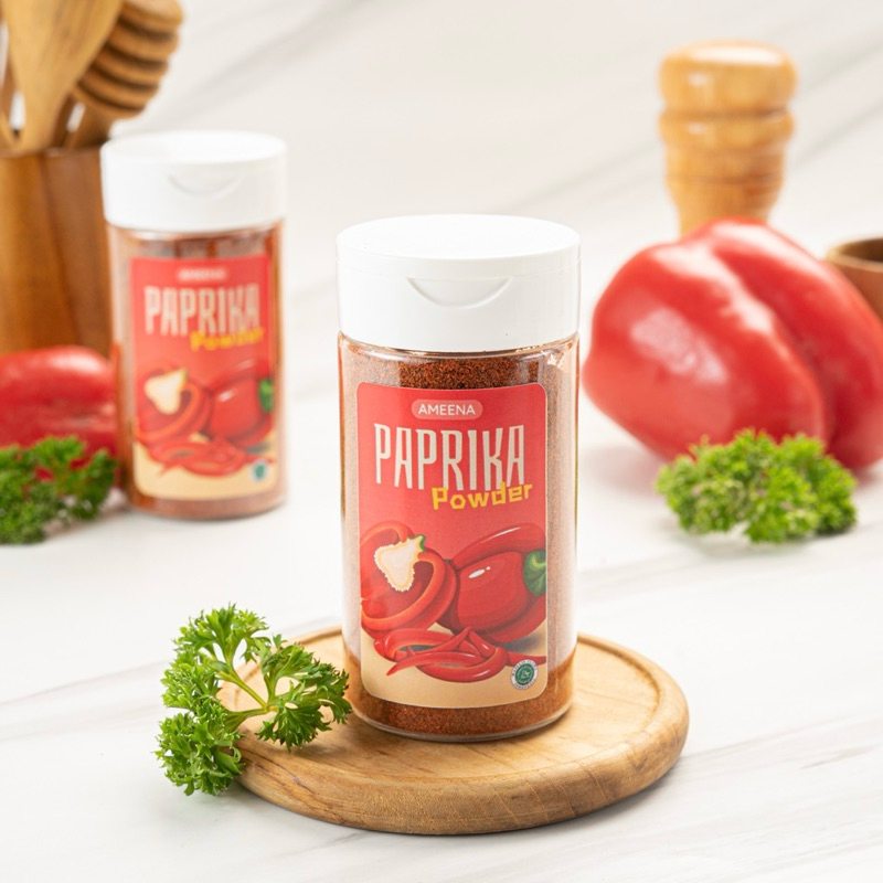

[ MINI ] Paprika Bubuk Murni Bell Pepper Powder 60GR | Ameena Premium Quality