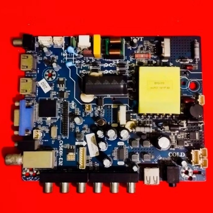 mainboard ori mobo mb tv Polytron PLD 32D7520 normal