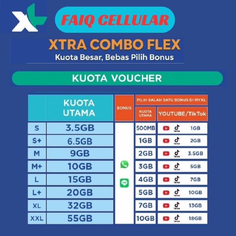 PAKET XTRA COMBO FLEX