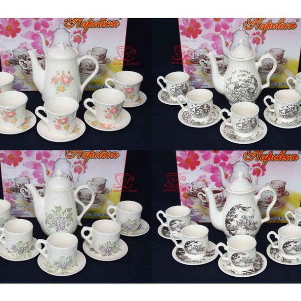 FG2 Teko Kopi set Napoleon Tea Coffee Set napoleon